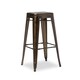 I Love Living 30-inch Vintage and Gunmetal Bar Stools (Set of 2) - Thumbnail 4