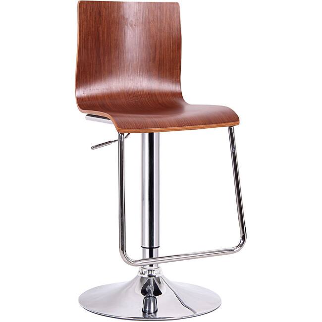 Lynch Walnut Modern Bar Stool (Set of 2)