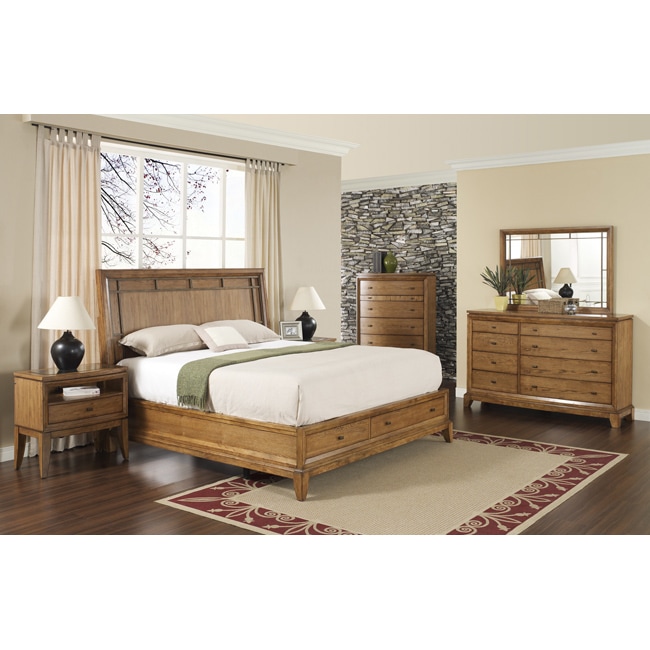 Toluca Lake 5 piece Queen size Storage Bedroom Set