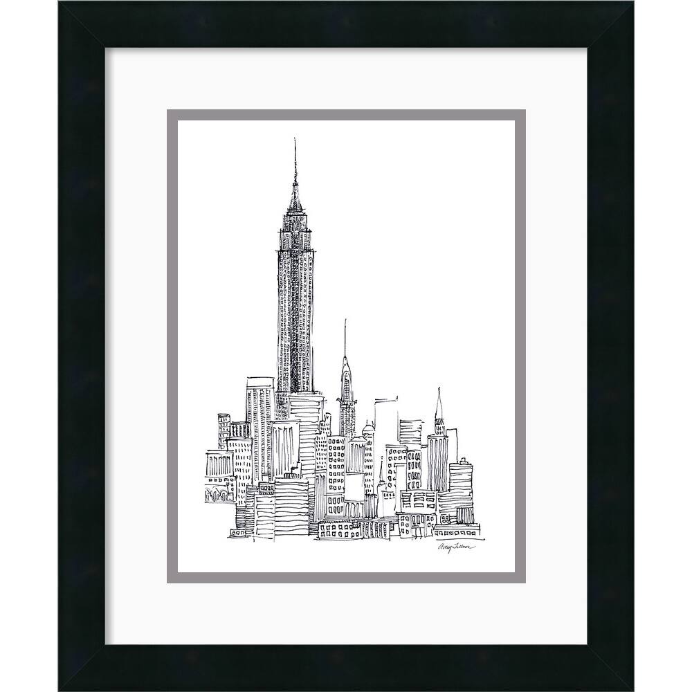 Avery Tillmon 'Empire State' Framed Art Print