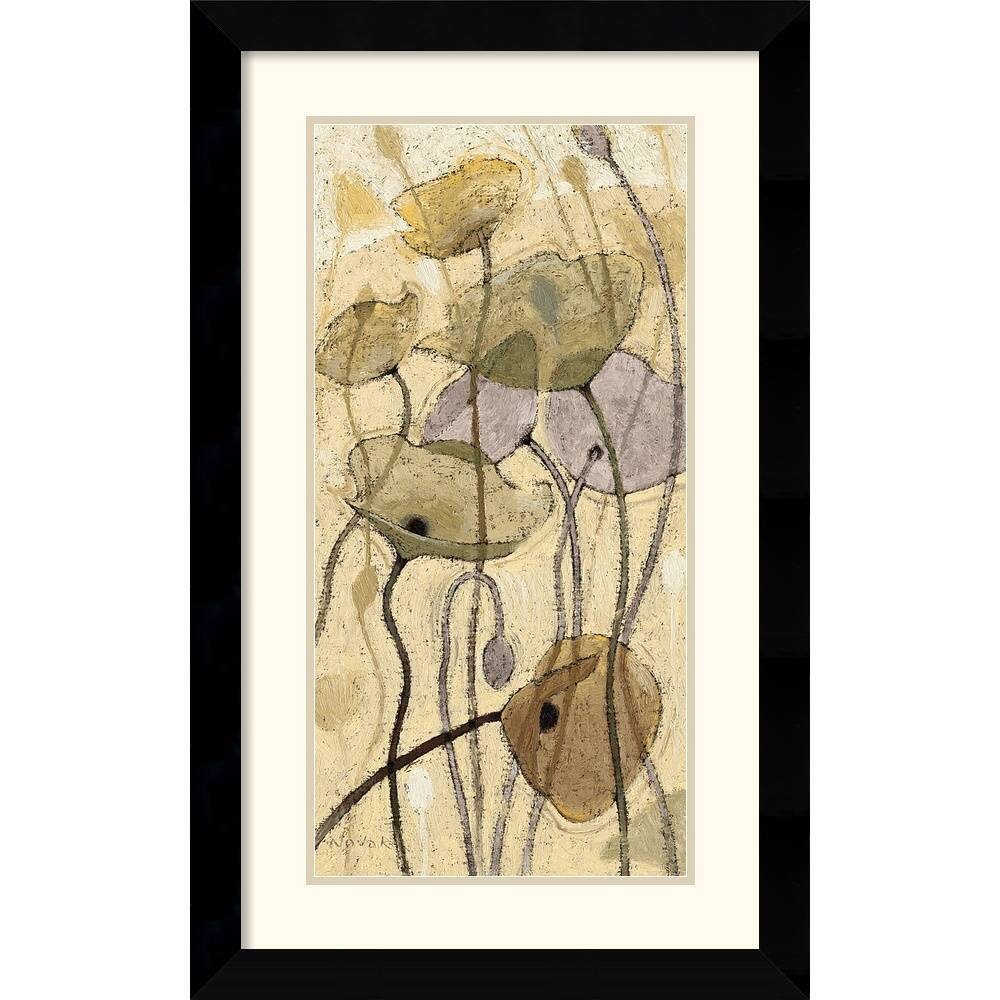 Shirley Novak 'Fluidity I' 20 x 32-inch Framed Art Print