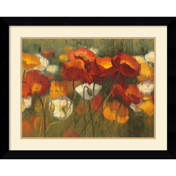 Shirley Novak 'The Power of Red II' Framed Art Print - Bed Bath ...