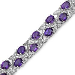 malaika amethyst topaz oval genuine bracelet african jewelry watches