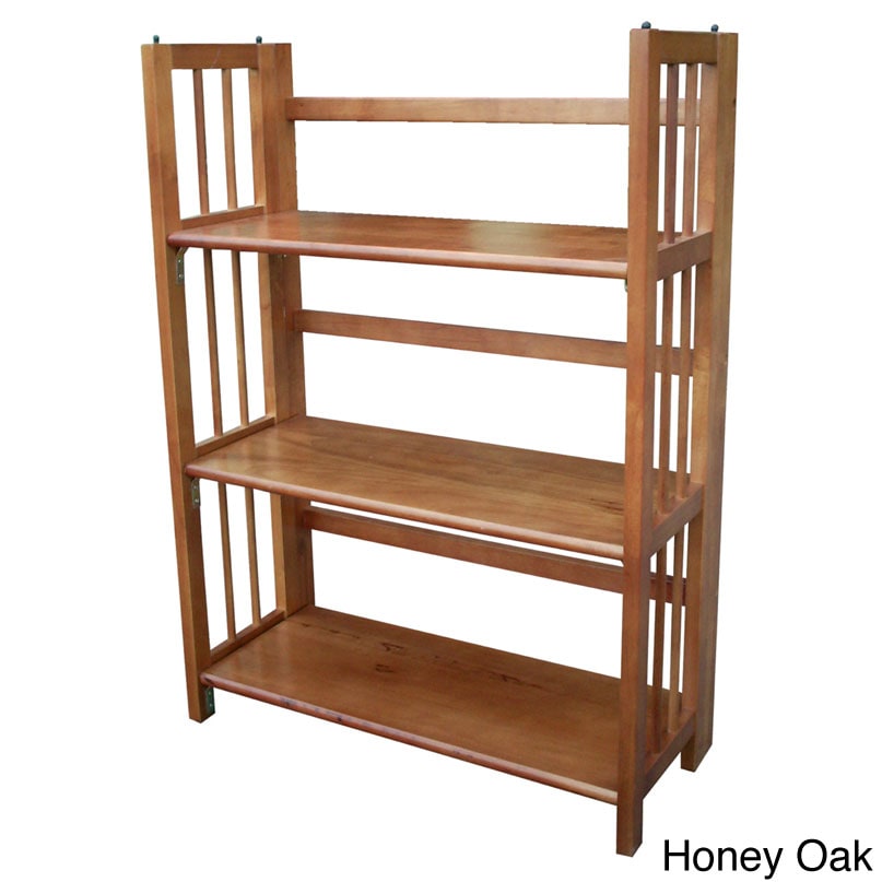 Folding Stackable Bookcase 27.5w