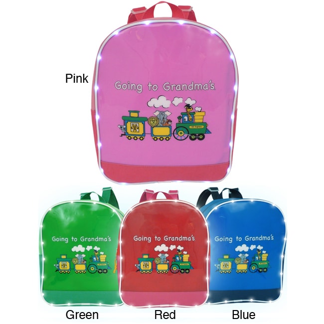 Going To Grandmas Lighted Childrens Backpack