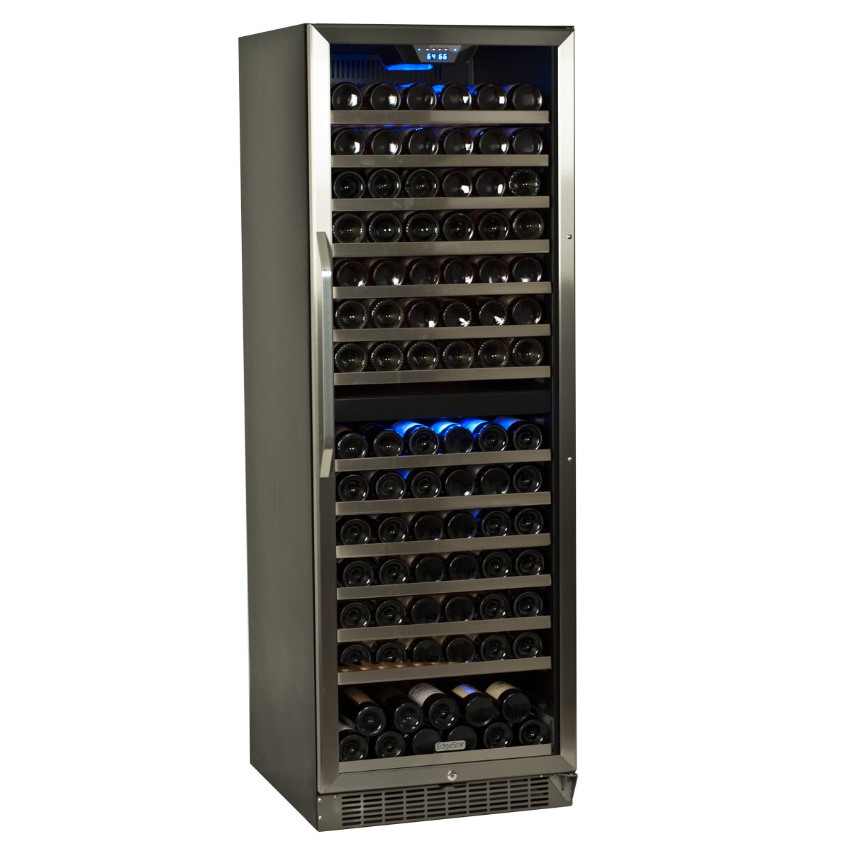 EdgeStar 155 Bottle Built-in or Freestanding Dual Zone Wine Cooler