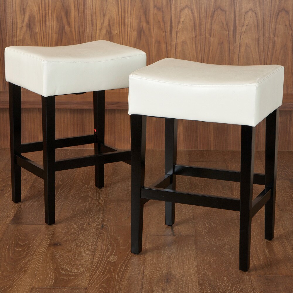 off white wood bar stools