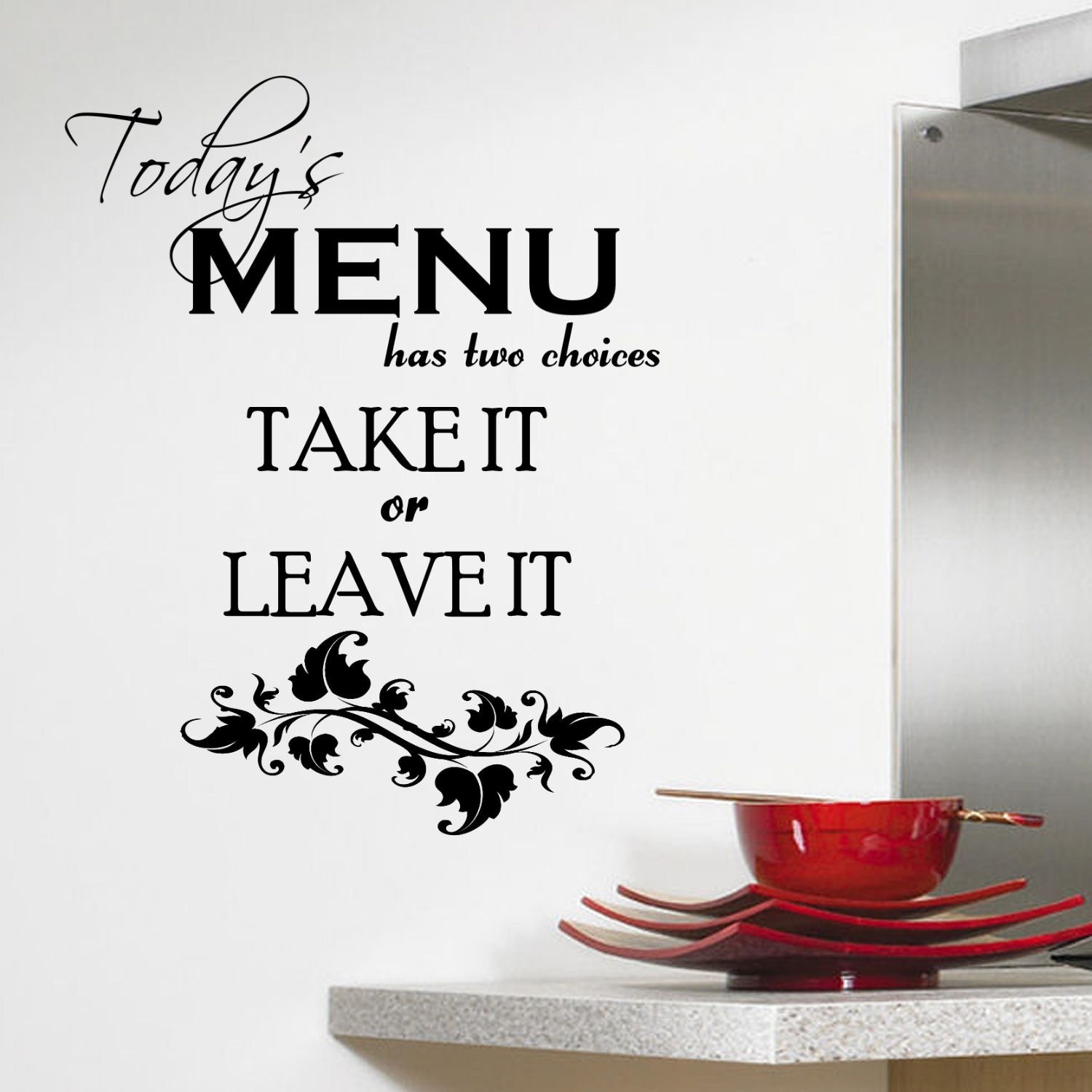 Today S Menu Kitchen Vinyl Wall Art Decal