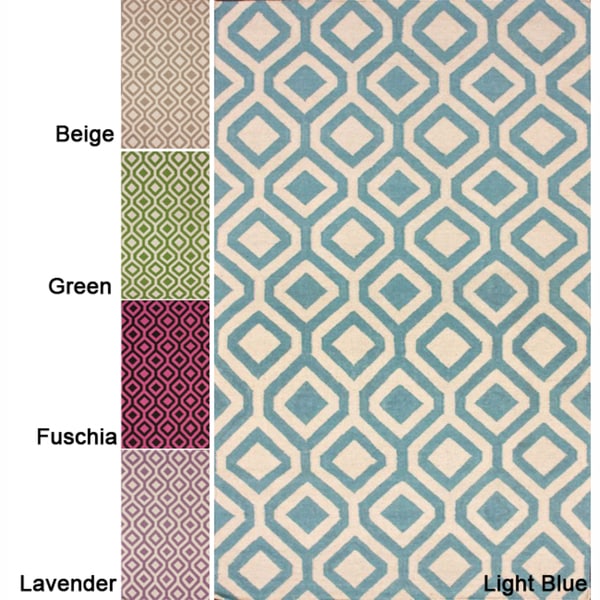 nuLOOM Handmade Flatweave Moroccan Kilim Wool Rug (5' x 8')