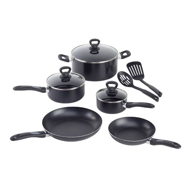 WearEver Comfort Grip 10-piece Cookware Set