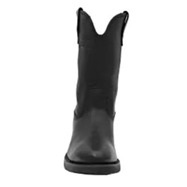 black wellington boots mens