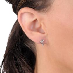 Journee Collection Sterling Silver Palm Tree Stud Earrings Free Thumbnail Journee Collection Sterling Silver Palm Tree Stud Earrings