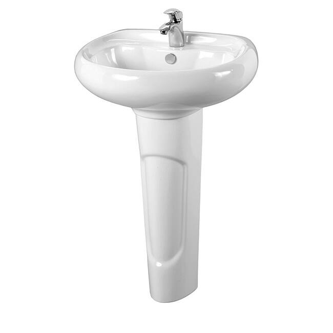 Deco Lav Oval Pedestal