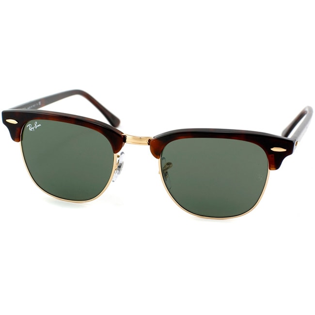 Ray-Ban RB 3016 Clubmaster W0366 Unisex Sunglasses - 14378245 ...