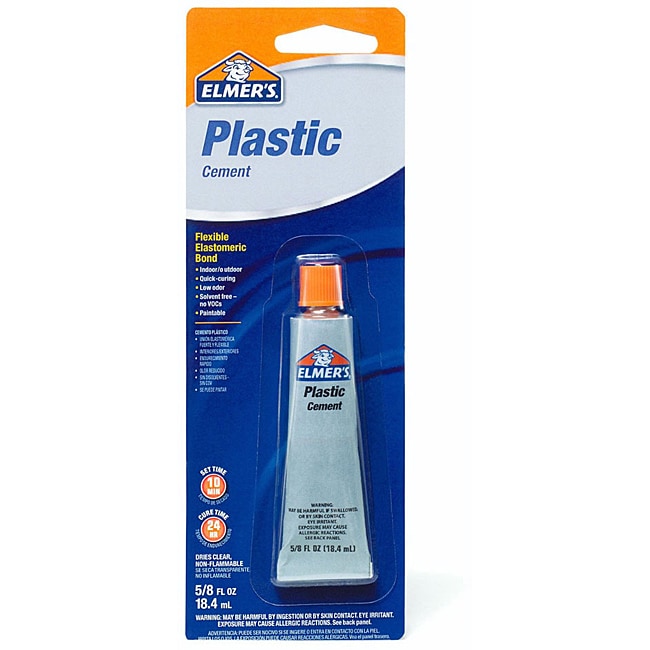 Elmers Plastic Cement (pack Of 6)