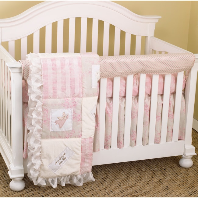 Cotton Tale Girls 4-piece Crib Bedding Set in Heaven Sent ...