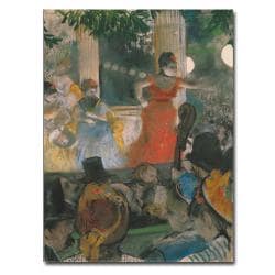 Edgar Degas 'Concert at Les Ambassadeurs, 1876' Canvas Art Trademark Fine Art Canvas