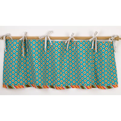 Cotton Tale Gypsy Curtain Valance - Turquoise