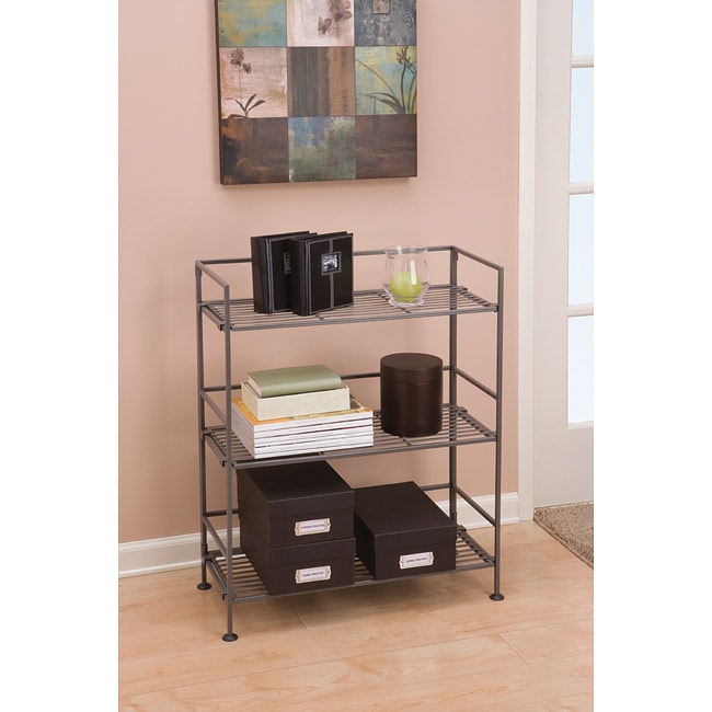 Seville 3 tier Rectangular Folding Shelf