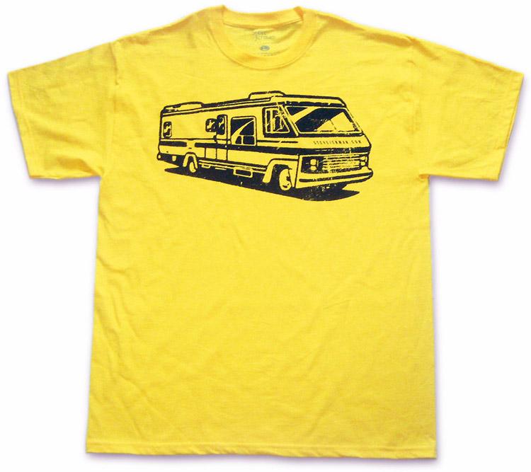 Mens Cotton House of Wheels Print T shirt