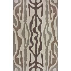 preview thumbnail 1 of 1, nuLOOM Handmade Pino Symbolic Tribal Beige/ Ivory Rug (7'6 x 9'6)