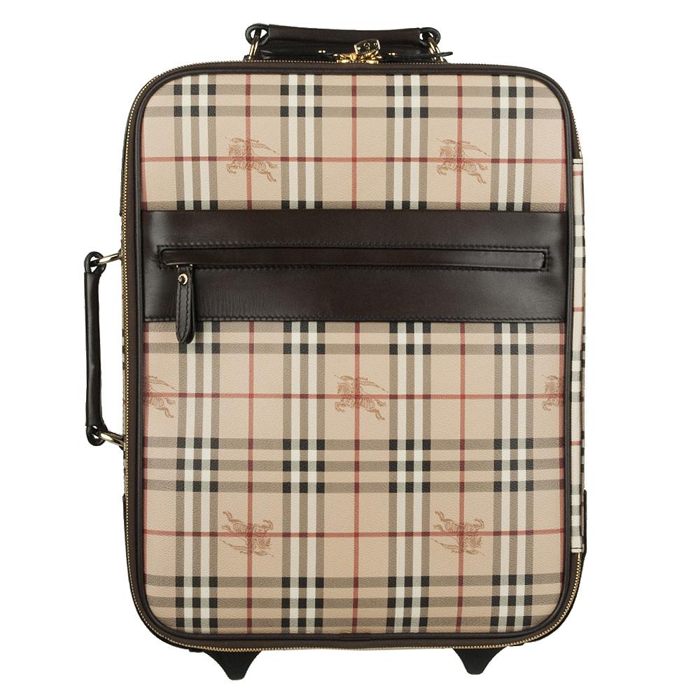 burberry rolling luggage