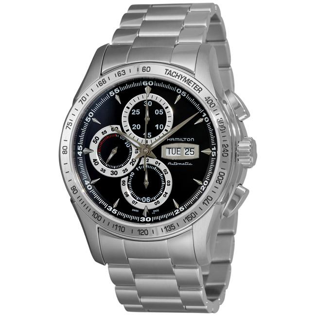 Hamilton Mens Lord Hamilton Steel Automatic Chronograph Watch