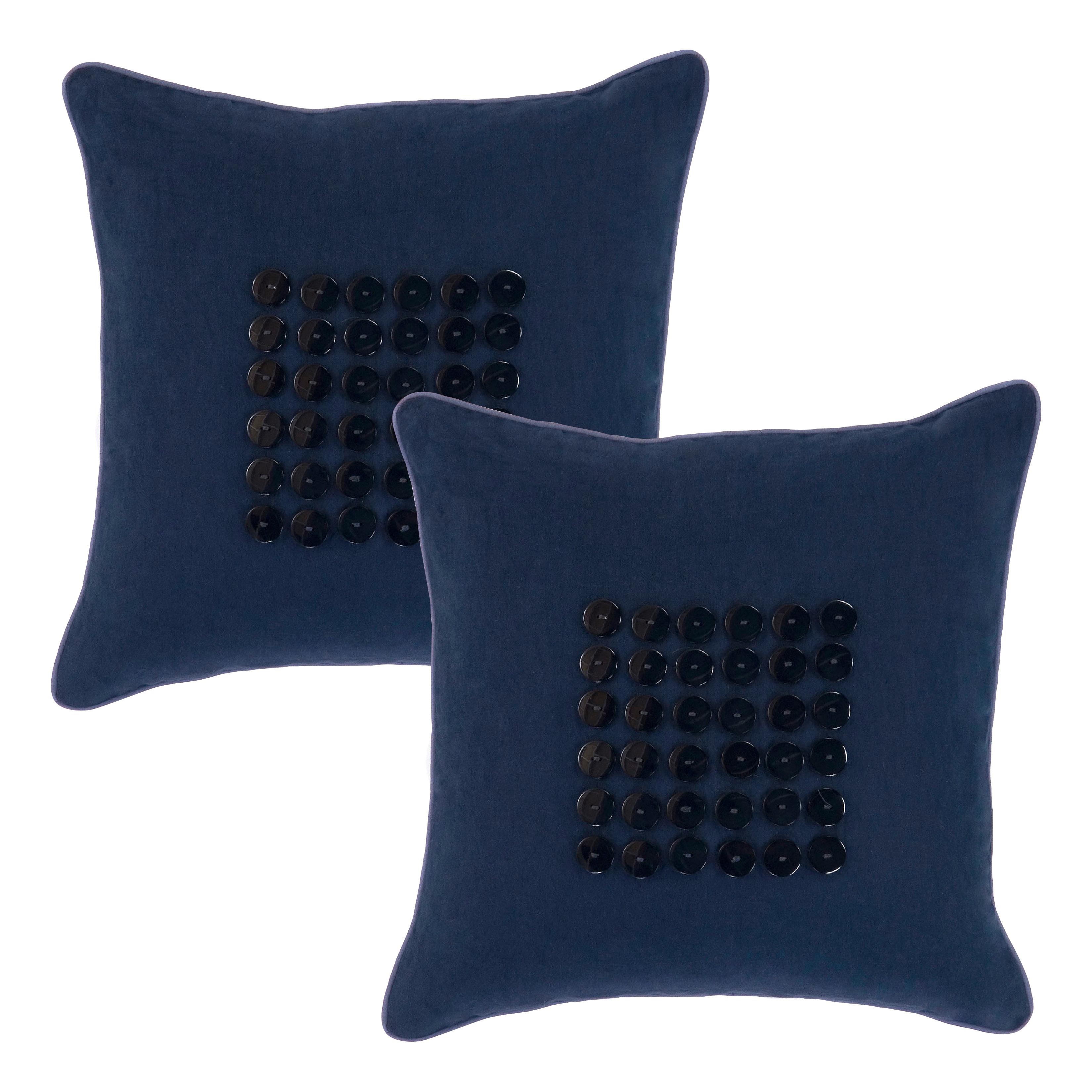 navy pillows