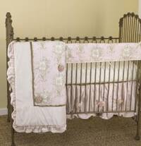 Cotton Tale Lollipops and Roses 4-piece Crib Bedding Set