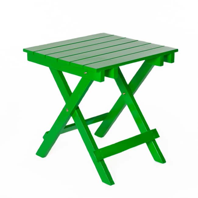 Green Foldable Side Table
