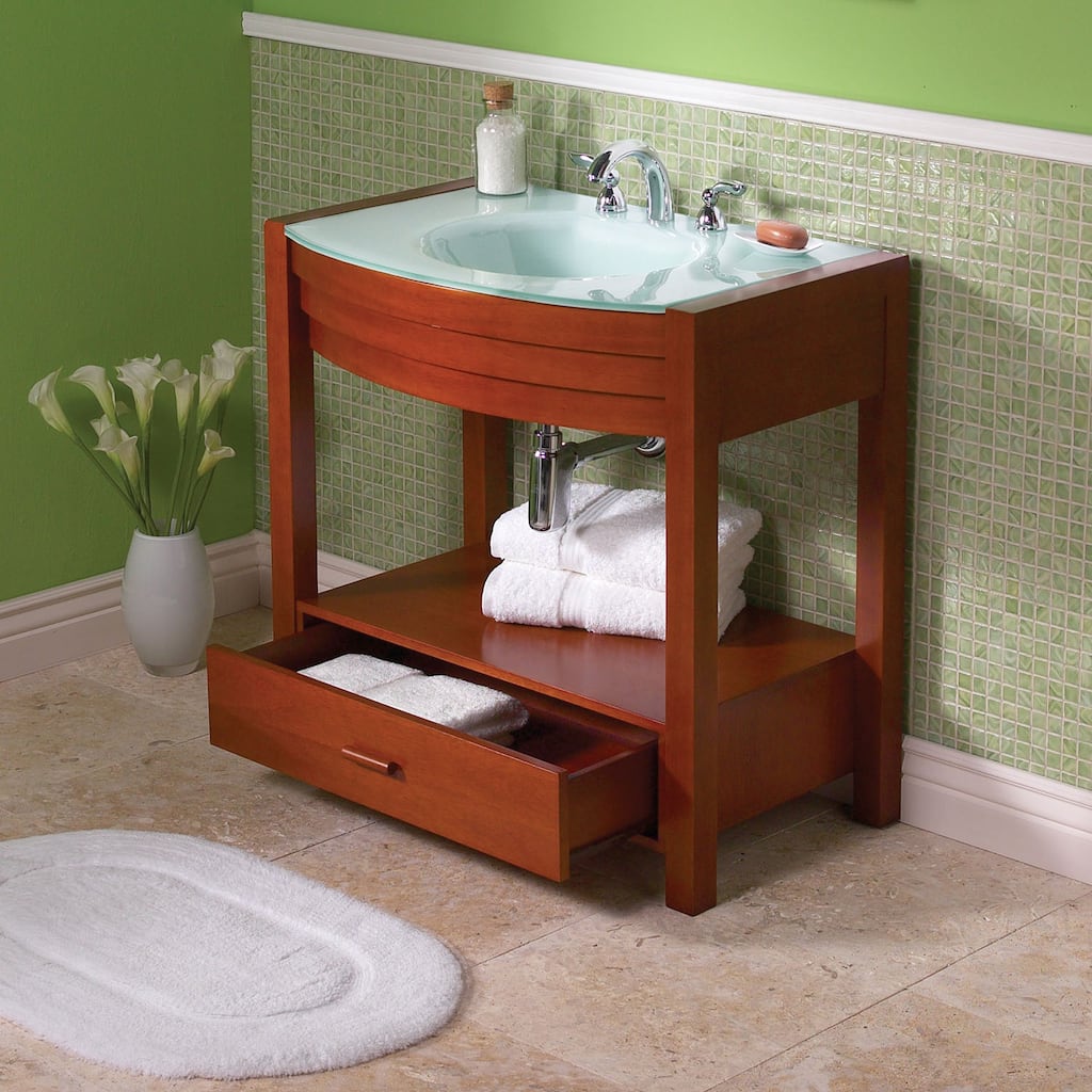 Sag Harbour Cherry Finish 8-inch Vanity