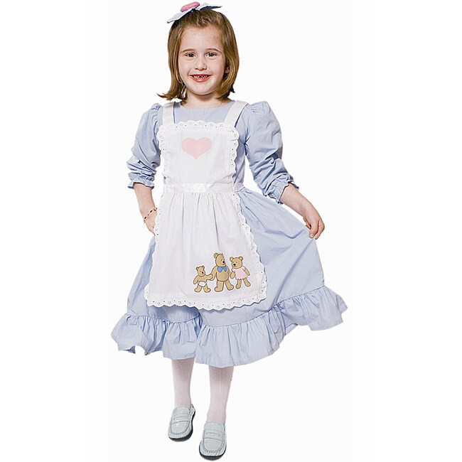 Dress Up America Girls' 'Goldilocks' Costume - 14430286 - Overstock.com ...