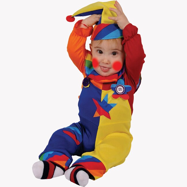 Shop Dress Up America Baby/ Toddler 'Cutie Clown' Costume - Free ...
