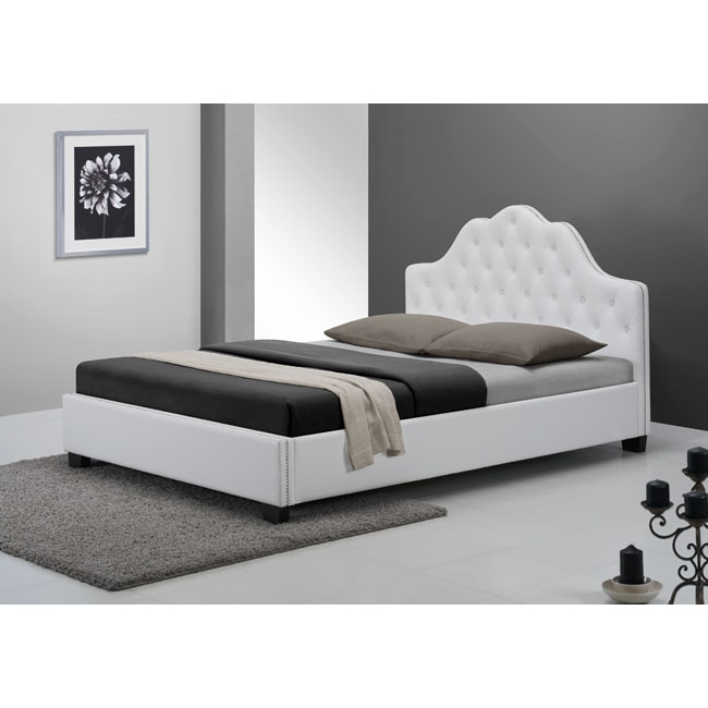 Cassidy White King Size Bed