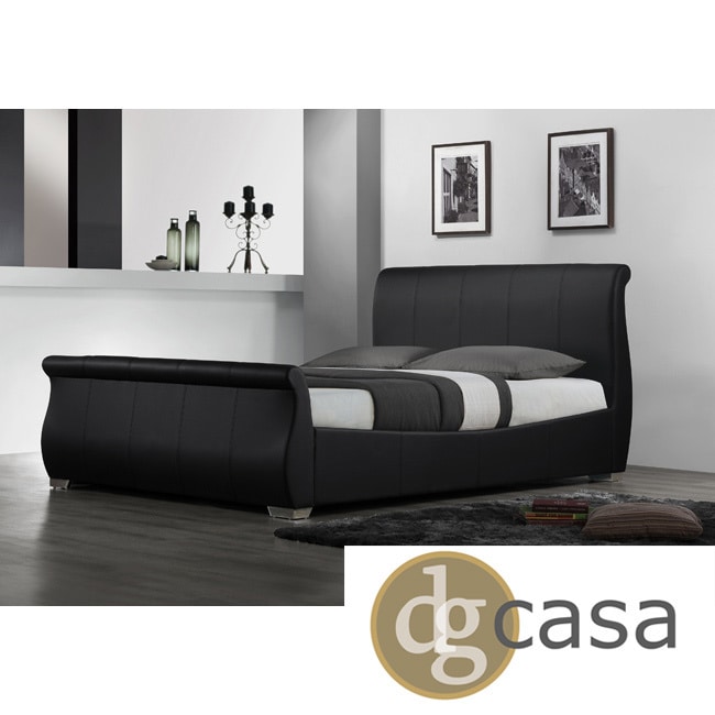 Dg Casa Dg Casa Black King size Highland Bed Black Size King