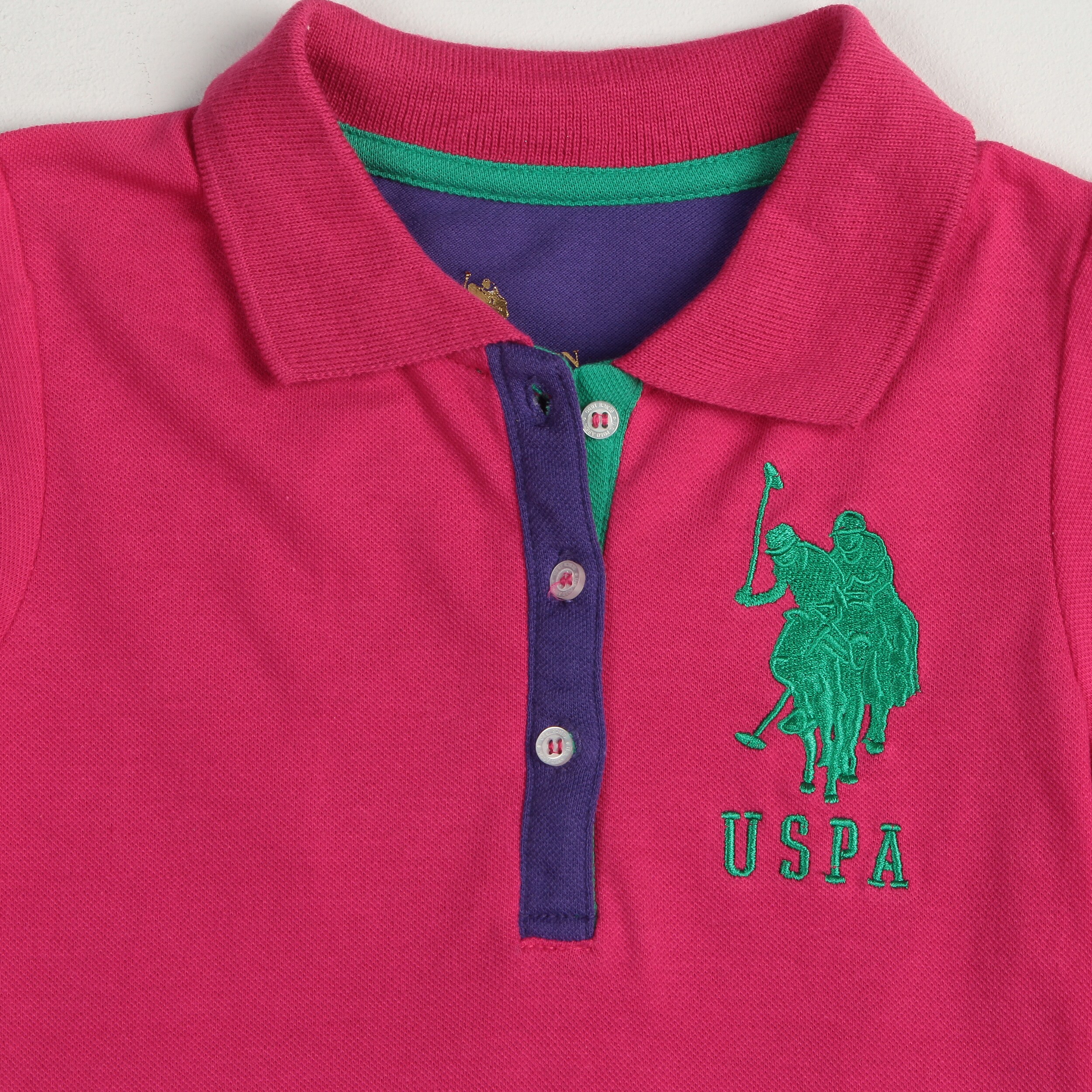purple polo dress for girl