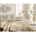 Laura Ashley Sheffield 3-piece Quilt Set - Overstock™ Shopping - Great ...