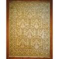 Handmade Herat Oriental Indo Tibetan Wool Rug - 9' x 12' (India)
