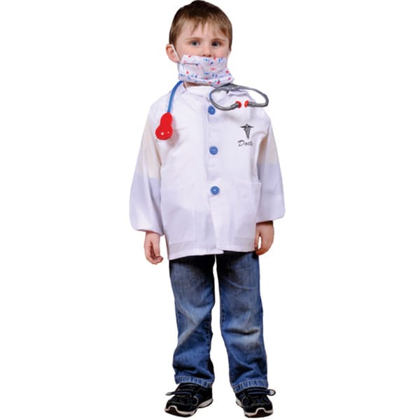 children's doctors dress up kit