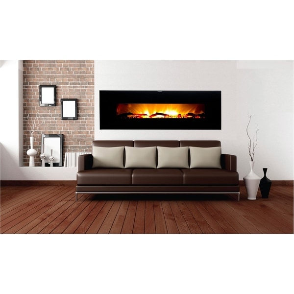 Warm House Electric Fireplaces
 - Warmhouse Valencia Extra Wide Wall Mount Electric Fireplace Overstock 6959698