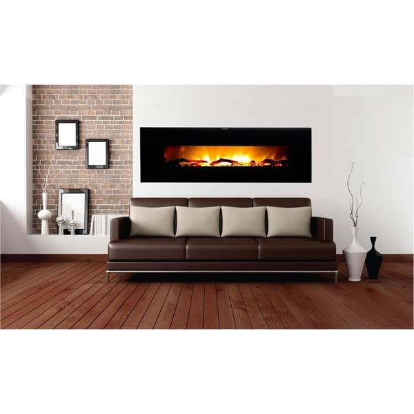 Wall Insert Electric Fireplaces
 - Shop Black Friday Deals On Warmhouse Valencia Extra Wide Wall Mount Electric Fireplace Overstock 6959698