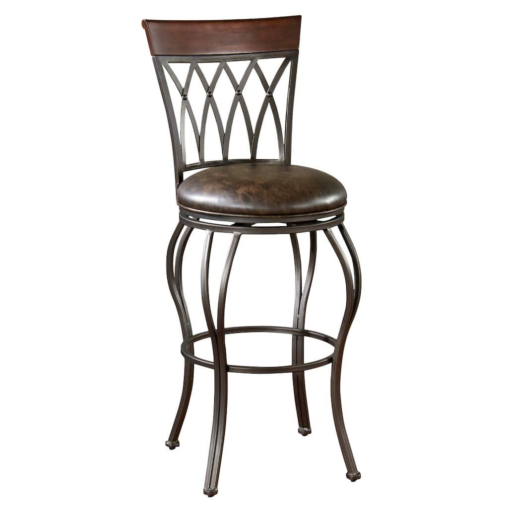 Parmele 26-inch Swivel Counter Stool