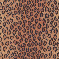 Hand hooked Chelsea Leopard Brown Wool Rug (5'3 x 8'3) Safavieh 5x8   6x9 Rugs