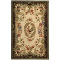 Safavieh Hand-hooked Rooster and Hen Cream/ Black Wool Rug - 8'9 X 11'9