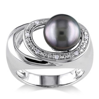 Tahitian Pearl Rings - Overstock Shopping - The Best Prices Online
