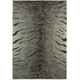 preview thumbnail 17 of 17, Nourison Contour Modern Zebra Print Hand-tufted Area Rug 5' x 7'6" - Silver - Rectangle