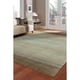 preview thumbnail 16 of 19, Nourison Contour Transitional Ombre Watercolor Blues, Grey and Green Hand-tufted Area Rug