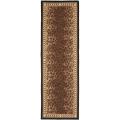 Safavieh Hand-hooked Chelsea Leopard Brown Wool Rug - 2'6 x 6'