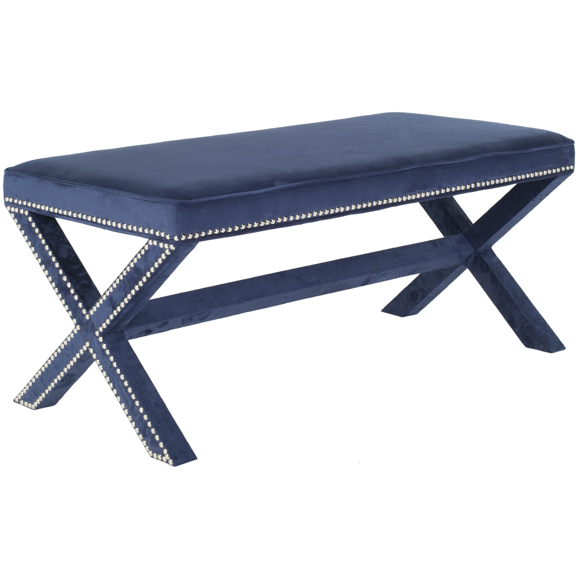 Safavieh Indigo Nailhead X Bench