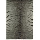preview thumbnail 12 of 17, Nourison Contour Modern Zebra Print Hand-tufted Area Rug 3'6" x 5'6" - Silver - Rectangle